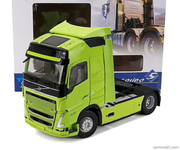 Volvo FH16 750 Globetrotter XL Ťahač 2-ASSI 2021 1:24 Solido Neon zelená