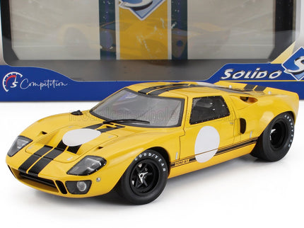 FORD USA | GT40 MKI N 0 RACING 1968 | YELLOW BLACK