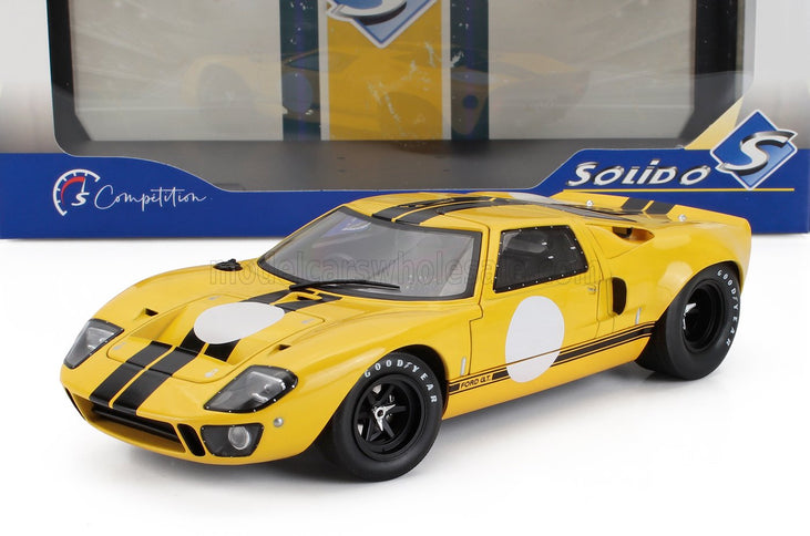 FORD USA | GT40 MKI N 0 RACING 1968 | YELLOW BLACK