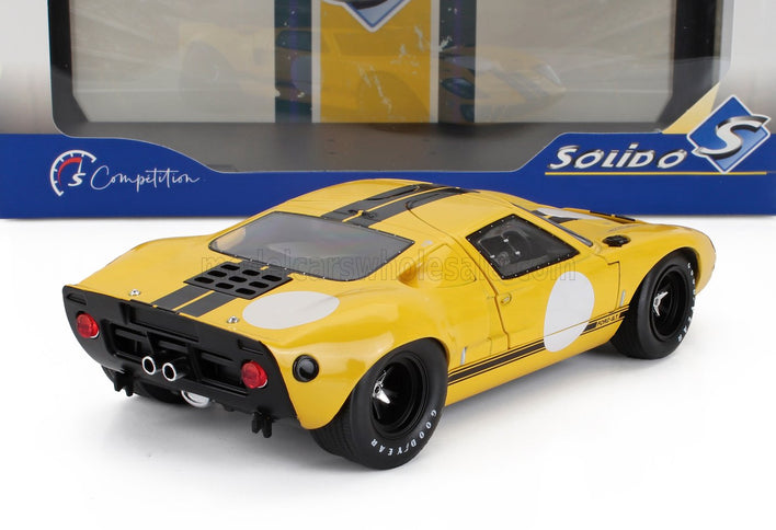 FORD USA | GT40 MKI N 0 RACING 1968 | YELLOW BLACK