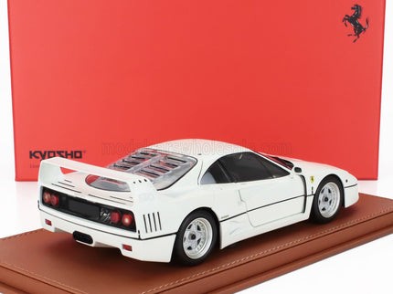 FERRARI | F40 1987 - CON VETRINA - WITH SHOWCASE | BIANCO AVUS - WHITE