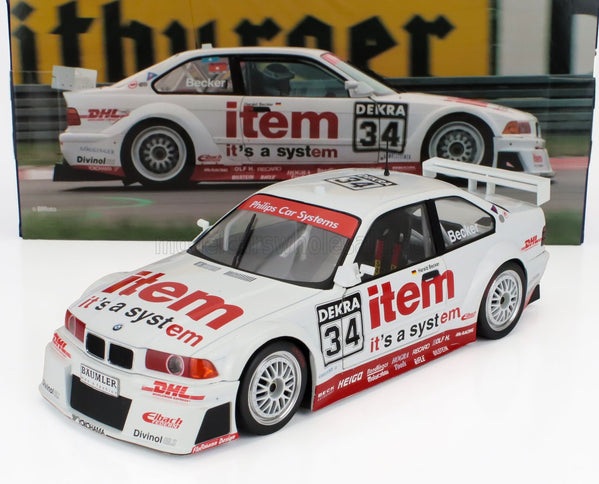 BMW | 3-SERIES 325i COUPE (E36) TEAM WS-DHL N 34 DTM SEASON 1994 HARALD BECKER | WHITE RED