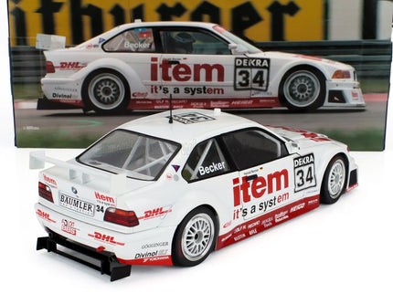BMW | 3-SERIES 325i COUPE (E36) TEAM WS-DHL N 34 DTM SEASON 1994 HARALD BECKER | WHITE RED