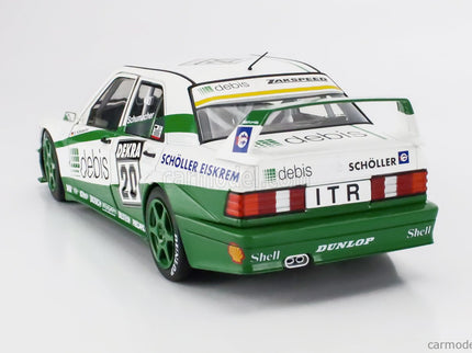 Mercedes Benz 190E EVO2 Team Zakspeed Racing N°20 Norisring Race DTM 1991 Michael Schumacher 1:18 Werk83 biela zelená