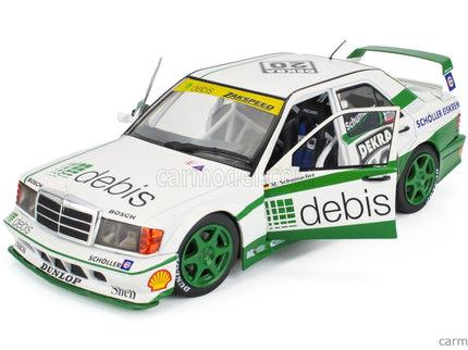 Mercedes Benz 190E EVO2 Team Zakspeed Racing N°20 Norisring Race DTM 1991 Michael Schumacher 1:18 Werk83 biela zelená