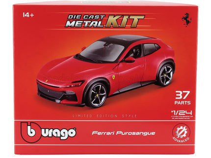 FERRARI | PUROSANGUE SUV 2022 - 36 PEZZI - 36 PCS | RED BLACK