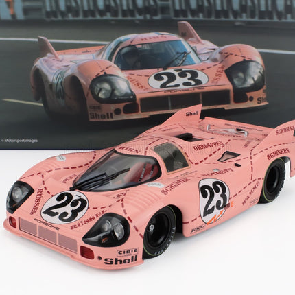 PORSCHE | 917/20 4.9L TEAM MARTINI INTERNATIONAL RACING PINK PIG N 23 24h LE MANS 1971 REINHOLD JOEST - WILLI KAUHSEN | PINK