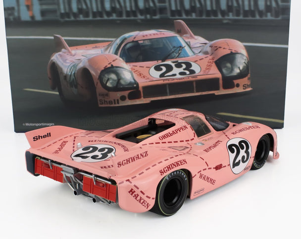 PORSCHE | 917/20 4.9L TEAM MARTINI INTERNATIONAL RACING PINK PIG N 23 24h LE MANS 1971 REINHOLD JOEST - WILLI KAUHSEN | PINK