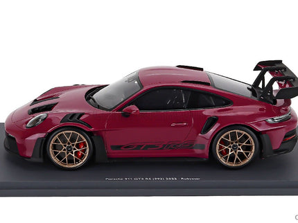 Porsche 911 922 GT3 RS Coupe 2022 1:18 Schuco Ruby červená