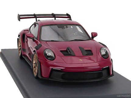 Porsche 911 922 GT3 RS Coupe 2022 1:18 Schuco Ruby červená