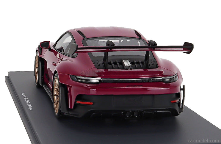 Porsche 911 922 GT3 RS Coupe 2022 1:18 Schuco Ruby červená