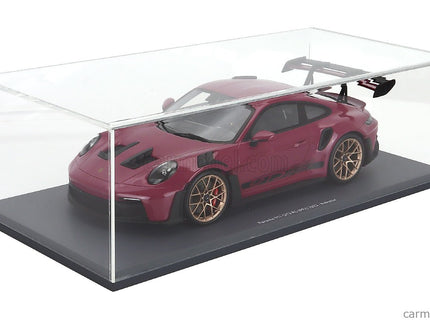 Porsche 911 922 GT3 RS Coupe 2022 1:18 Schuco Ruby červená