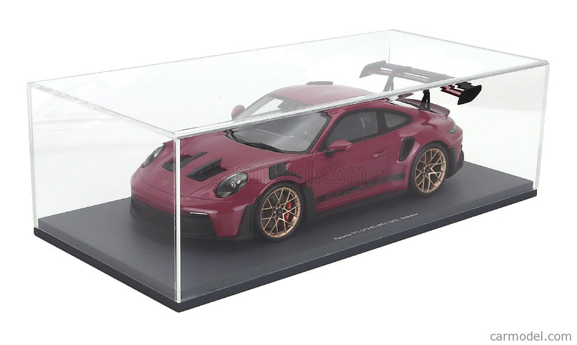 Porsche 911 922 GT3 RS Coupe 2022 1:18 Schuco Ruby červená