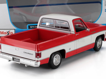 CHEVROLET | C-10 PICK-UP CHEYENNE SUPER 1974 | RED WHITE