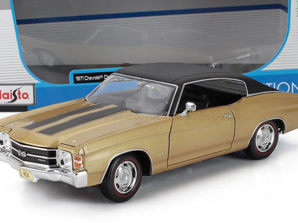 CHEVROLET | CHEVELLE SS 454 COUPE 1971 | GOLD MET BLACK