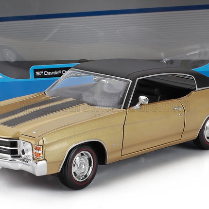 CHEVROLET | CHEVELLE SS 454 COUPE 1971 | GOLD MET BLACK