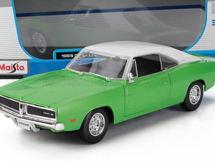 DODGE | CHARGER R/T COUPE 1969 | GREEN WHITE
