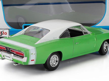 DODGE | CHARGER R/T COUPE 1969 | GREEN WHITE