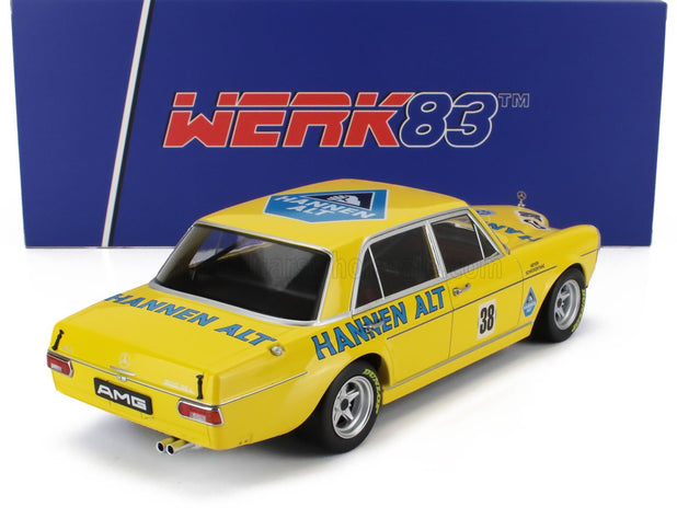 MERCEDES BENZ | 300 SEL 6.8 TEAM HANNEN ALT N 38 HOCKENHEIM 1971 HANS HEYER | YELLOW