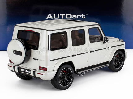 MERCEDES BENZ | G-CLASS G63 AMG (W463) V8 BITURBO 2019 | BRILLANT WHITE MET