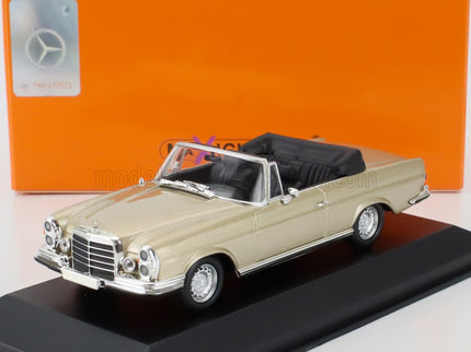 MERCEDES BENZ | S-CLASS 280SE 3.5 (W111) CABRIOLET 1970 | GOLD MET