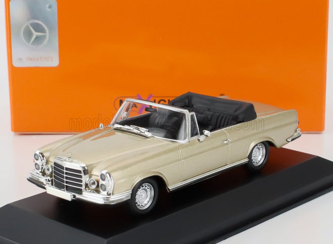 MERCEDES BENZ | S-CLASS 280SE 3.5 (W111) CABRIOLET 1970 | GOLD MET
