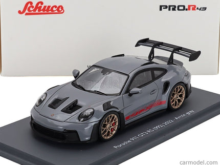 Porsche 911 992 GT3 RS Coupe 2022 1:43 Schuco sivá