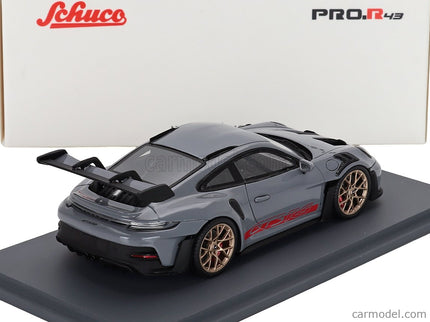 Porsche 911 992 GT3 RS Coupe 2022 1:43 Schuco sivá