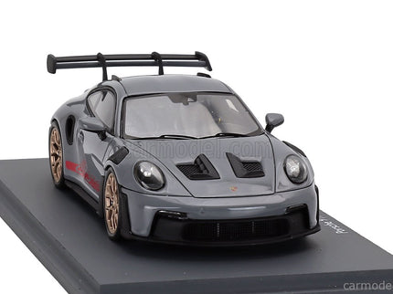 Porsche 911 992 GT3 RS Coupe 2022 1:43 Schuco sivá