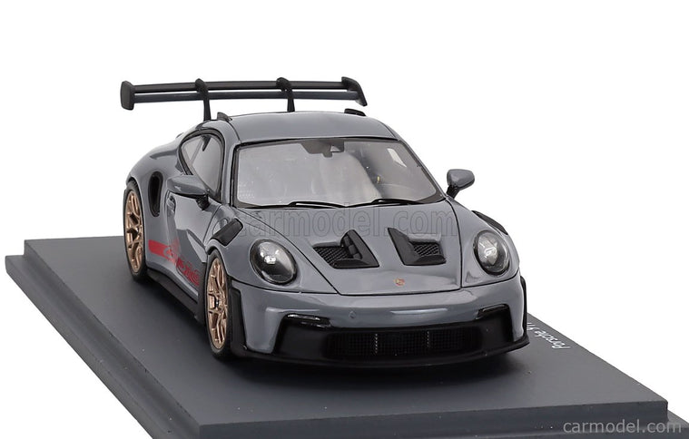 Porsche 911 992 GT3 RS Coupe 2022 1:43 Schuco sivá