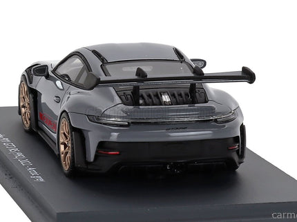 Porsche 911 992 GT3 RS Coupe 2022 1:43 Schuco sivá