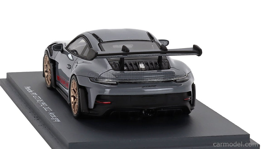 Porsche 911 992 GT3 RS Coupe 2022 1:43 Schuco sivá