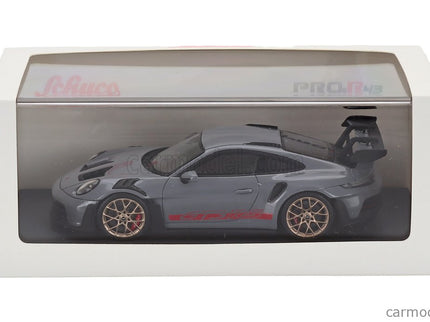 Porsche 911 992 GT3 RS Coupe 2022 1:43 Schuco sivá