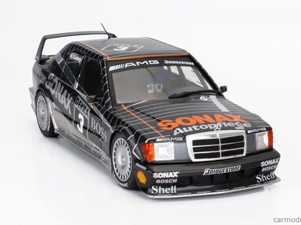 Mercedes Benz 190E 2.5 16V EVO2 Team AMG Motorenbau Gmbh N°3 Champion DTM Sezóna 1992 Klaus Ludwig 1:18 Werk83 sivá čierna biela