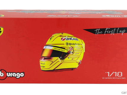 Ferrari F1 SF-23 Team Scuderia Ferrari HP N°44 Fiorano 2025 Lewis Hamilton 1:18 Bburago červená čierna