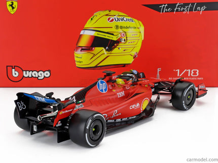 Ferrari F1 SF-23 Team Scuderia Ferrari HP N°44 Fiorano 2025 Lewis Hamilton 1:18 Bburago červená čierna