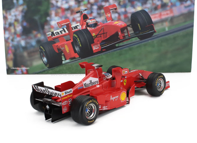 FERRARI | F1  F300 N 3 WITH TOWER WINGS 2nd IMOLA GP 1998 MICHAEL SCHUMACHER | RED