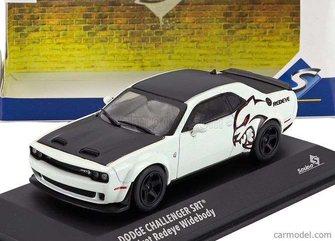 Dodge Challenger Srt Hellcat Coupe 2020 1:43 Solido biela čierna
