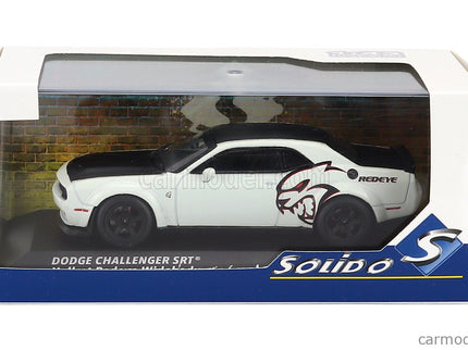 Dodge Challenger Srt Hellcat Coupe 2020 1:43 Solido biela čierna