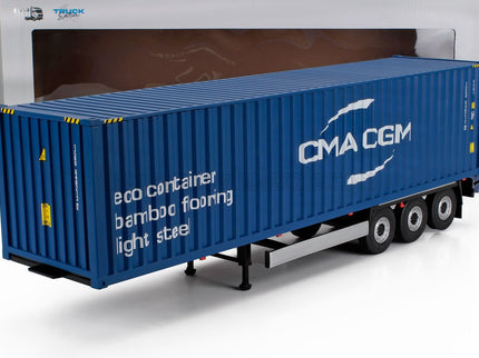 ACCESSORIES | TRAILER FOR TRUCK - RIMORCHIO TRASPORTO CONTAINER | BLUE