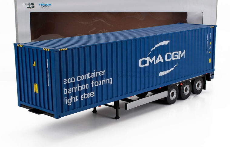 ACCESSORIES | TRAILER FOR TRUCK - RIMORCHIO TRASPORTO CONTAINER | BLUE