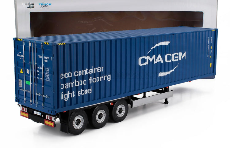 ACCESSORIES | TRAILER FOR TRUCK - RIMORCHIO TRASPORTO CONTAINER | BLUE