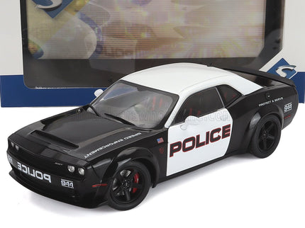 DODGE | CHALLENGER R/T SCAT PACK HIGHWAY POLICE 2023 | BLACK WHITE