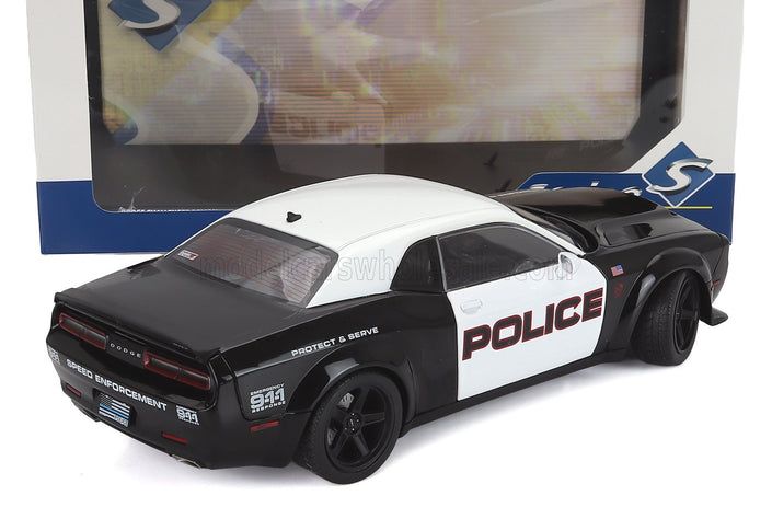 DODGE | CHALLENGER R/T SCAT PACK HIGHWAY POLICE 2023 | BLACK WHITE