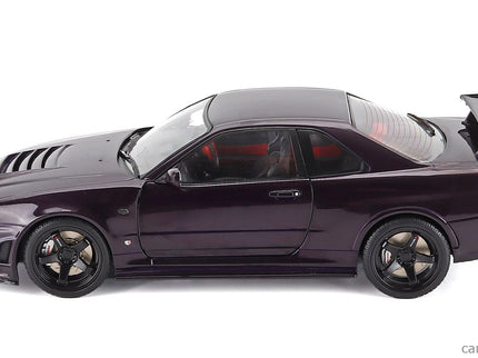 Nissan Skyline GT-R (R34) Z-Tune 1999 1:18 Solido fialová