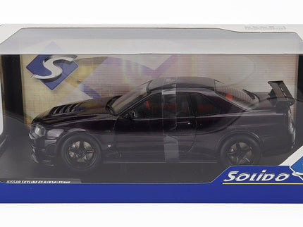Nissan Skyline GT-R (R34) Z-Tune 1999 1:18 Solido fialová
