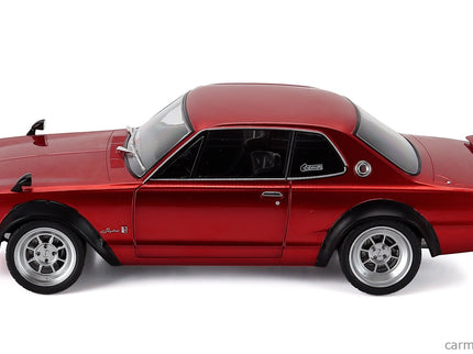 Nissan Skyline (C10) Hakosuka Works 1970 1:18 Solido červená metalická