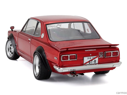 Nissan Skyline (C10) Hakosuka Works 1970 1:18 Solido červená metalická
