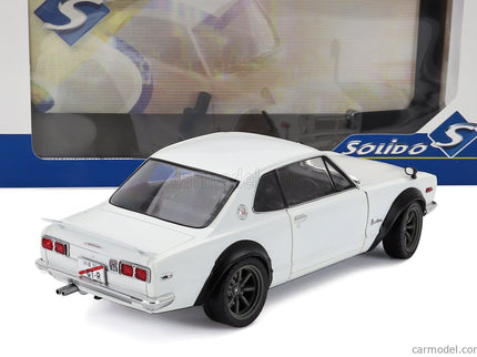 Nissan Skyline (C10) Hakosuka Works 1970 1:18 Solido perleťová biela