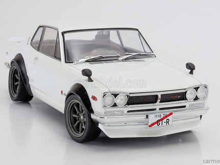 Nissan Skyline (C10) Hakosuka Works 1970 1:18 Solido perleťová biela